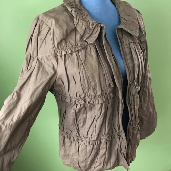 Chico's Jackets & Blazers - Chico's Light Weight Tan Jacket